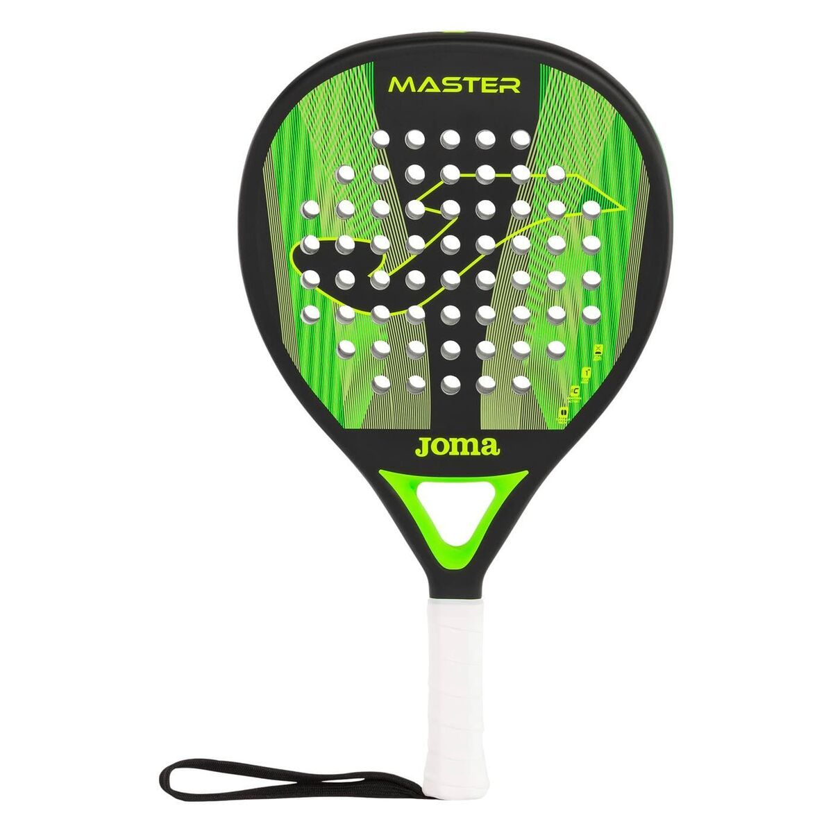 Padel Racket Joma Sport MASTER BK GR FL Zwart Groen 38 mm